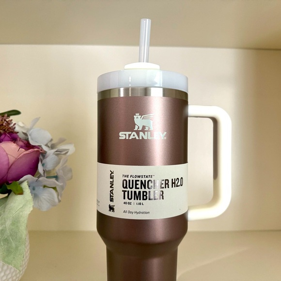 🎉LAST PIECE🎉Stanley 40oz Quencher Flowstate Tumbler Rose quartz glow - Picture 13 of 13